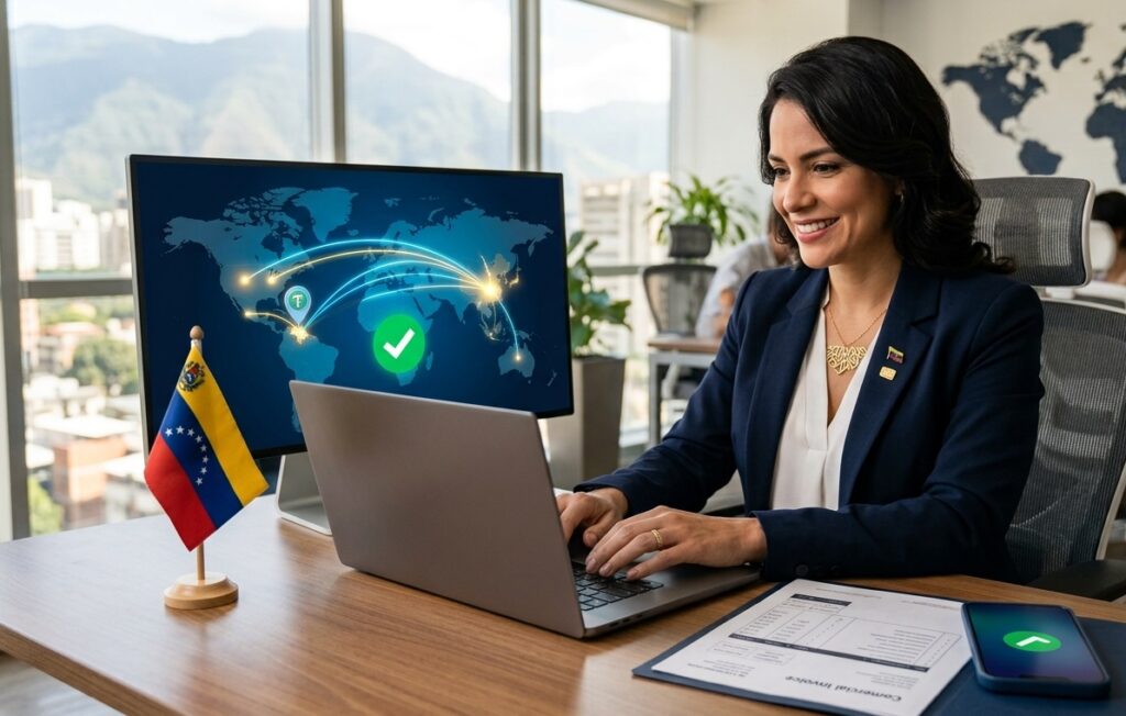 I have a company in Venezuela, and I want to pay a supplier abroad