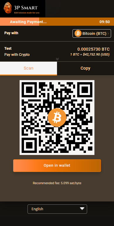 crypto payment capture 3P SMART LTD
